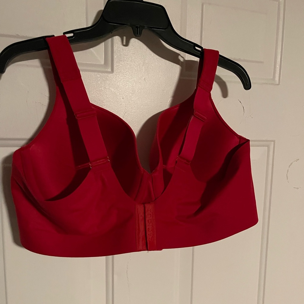 New Cacique Red plunge Bra size 42DD - Picture 4 of 5